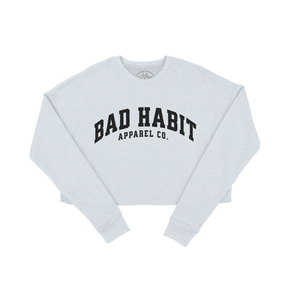 Bad Habit 'Dumbbell' Women's Crop Top